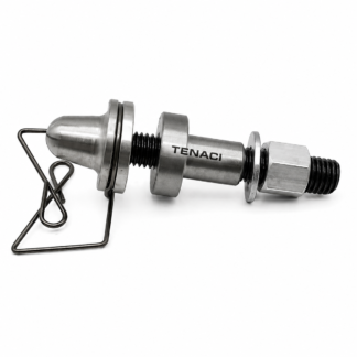 Adjusting device for mechanical clutch release bearings