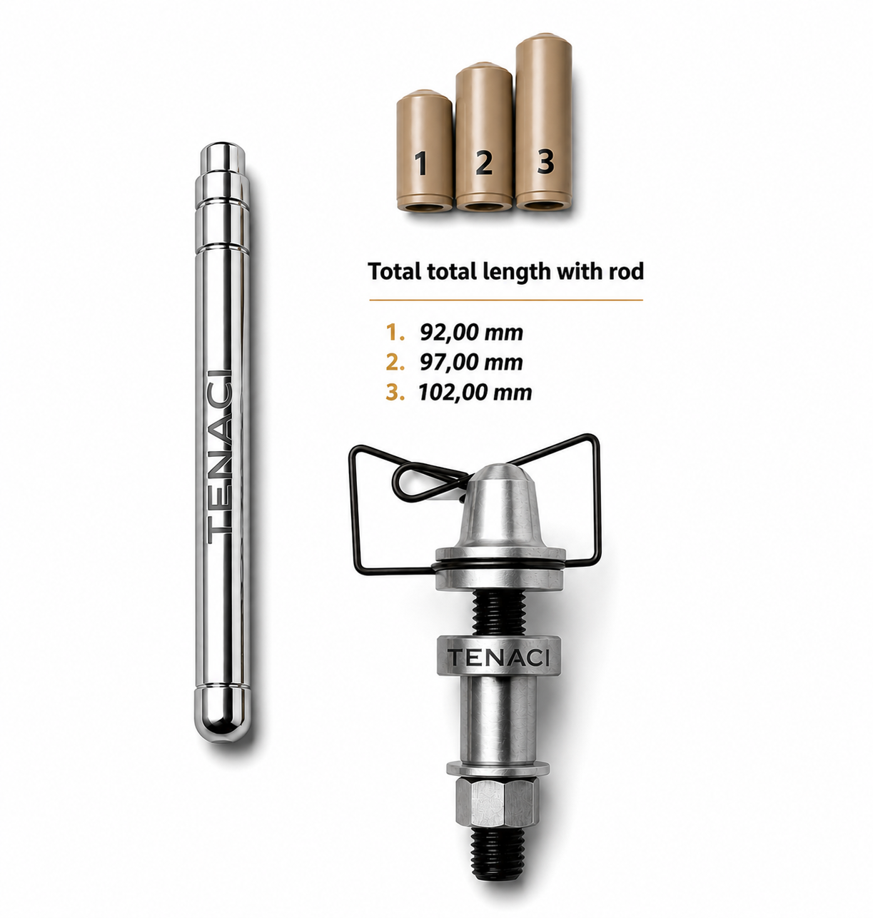 Tenaci rod kit for slave cylinder