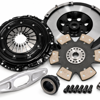 Tenaci Black 240 mm Clutch Kit BMW N54 – MIBA 6-puck sintered, rigid hub – with flywheel